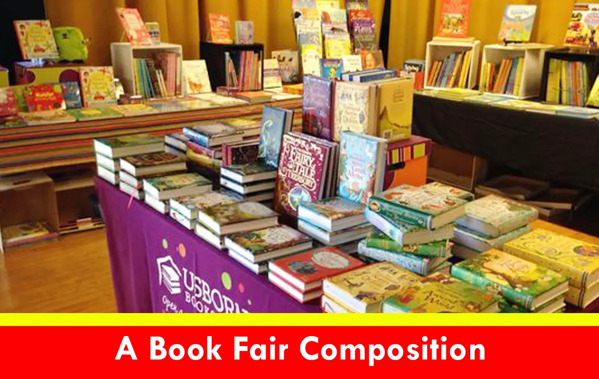 A Book Fair composition