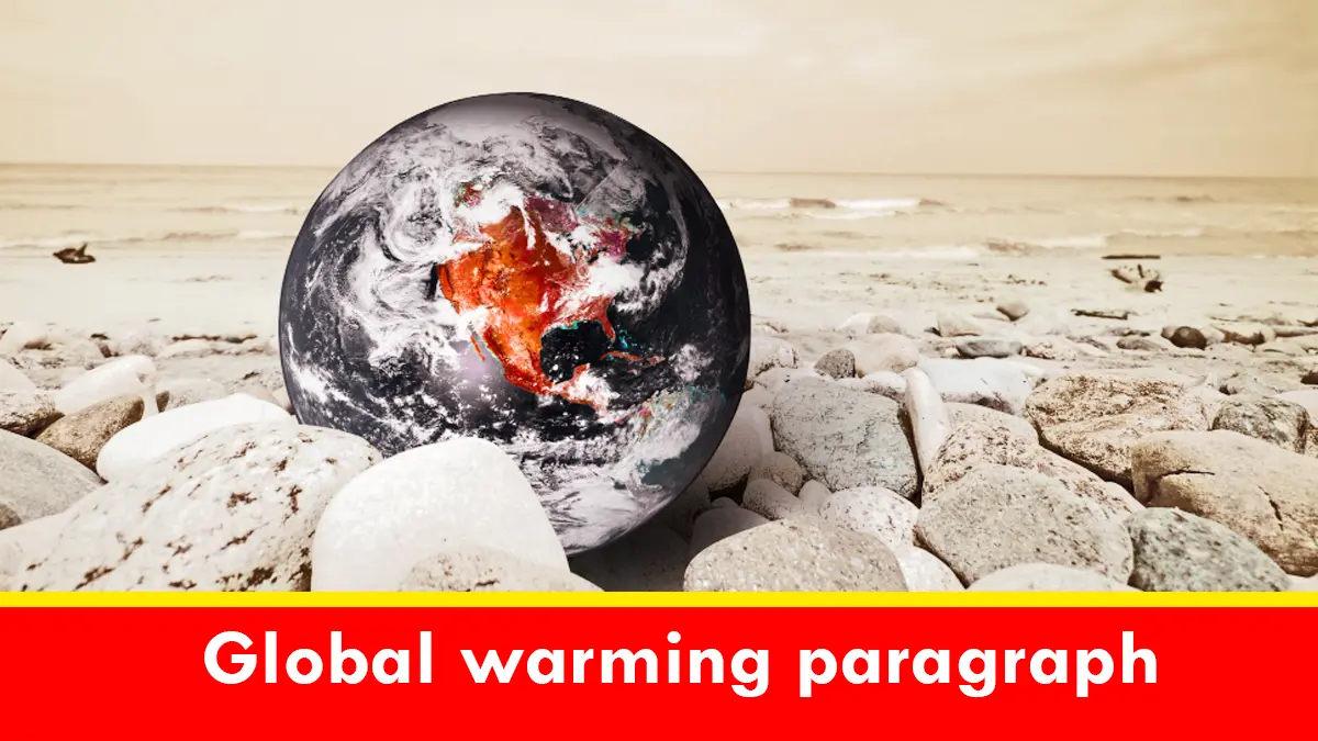 Global warming paragraph