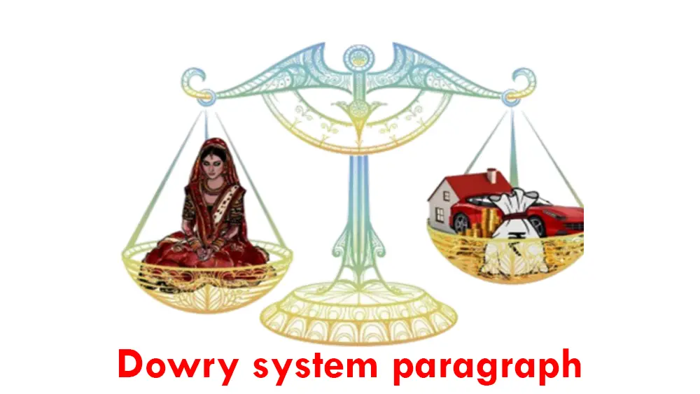 Dowry system Paragraph